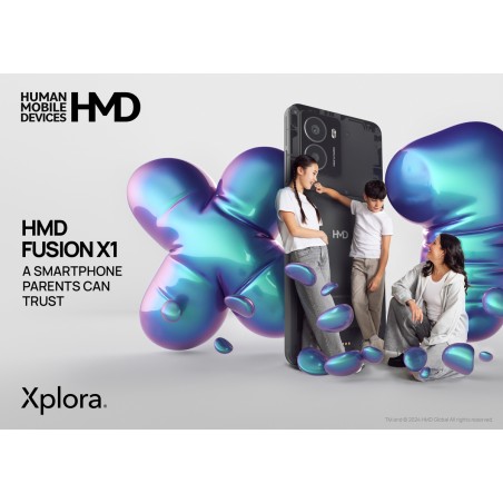 HMD Fusion X1 5G - 6GB RAM, 128GB Storage, Sleek Black Design - Unleash the Power!